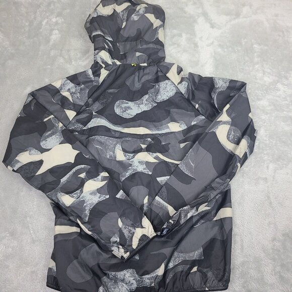 Nike Fullzip Hoodie Windbreaker Camo Black/Gray 687593-010 Size‎ Medium - Picture 8 of 8